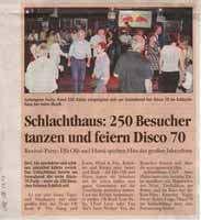 WAZ-Bericht vom 18. Oktober 2007...